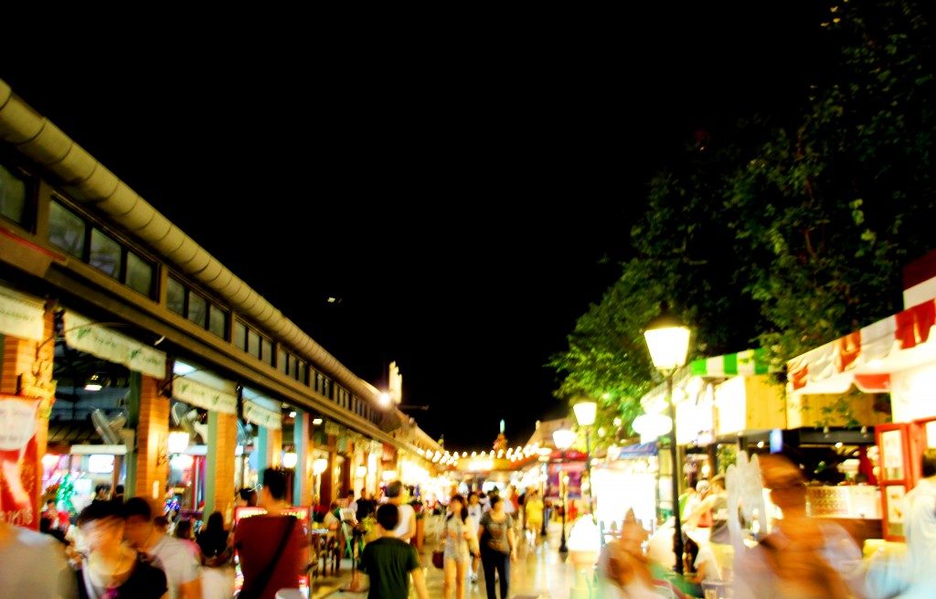 night bazaar market 