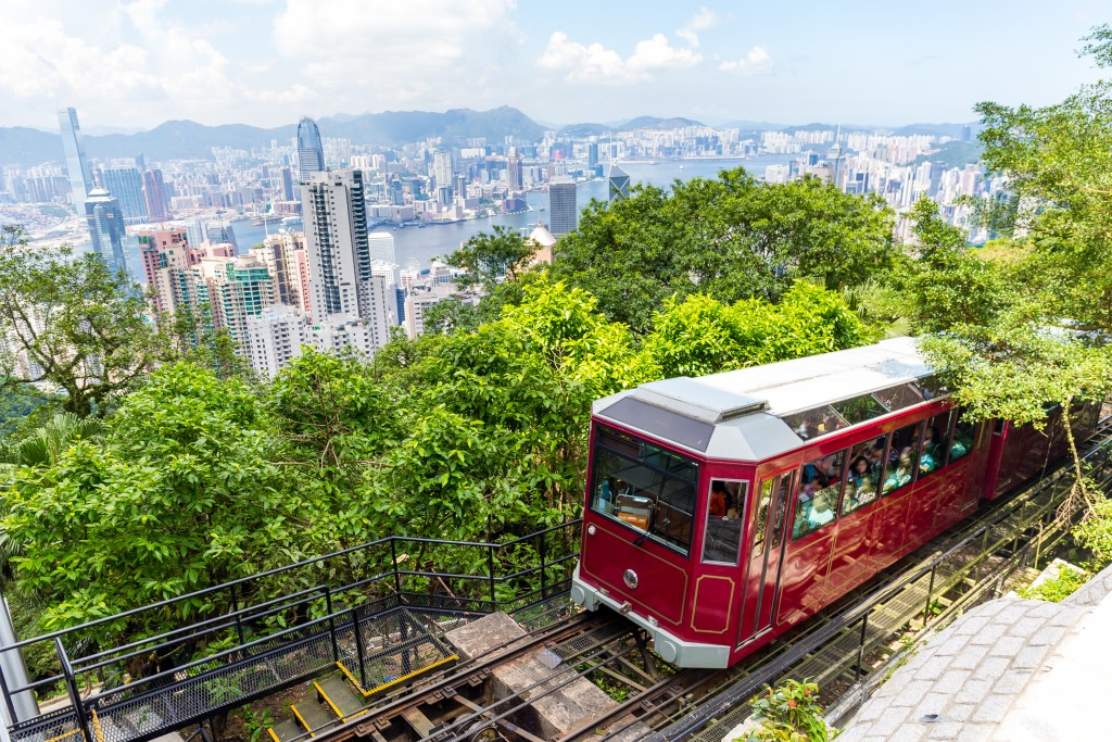 Hong Kong city skyline