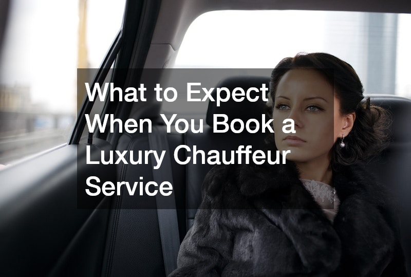 What to Expect When You Book a Luxury Chauffeur Service